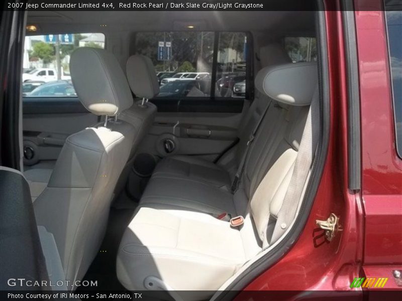 Red Rock Pearl / Dark Slate Gray/Light Graystone 2007 Jeep Commander Limited 4x4