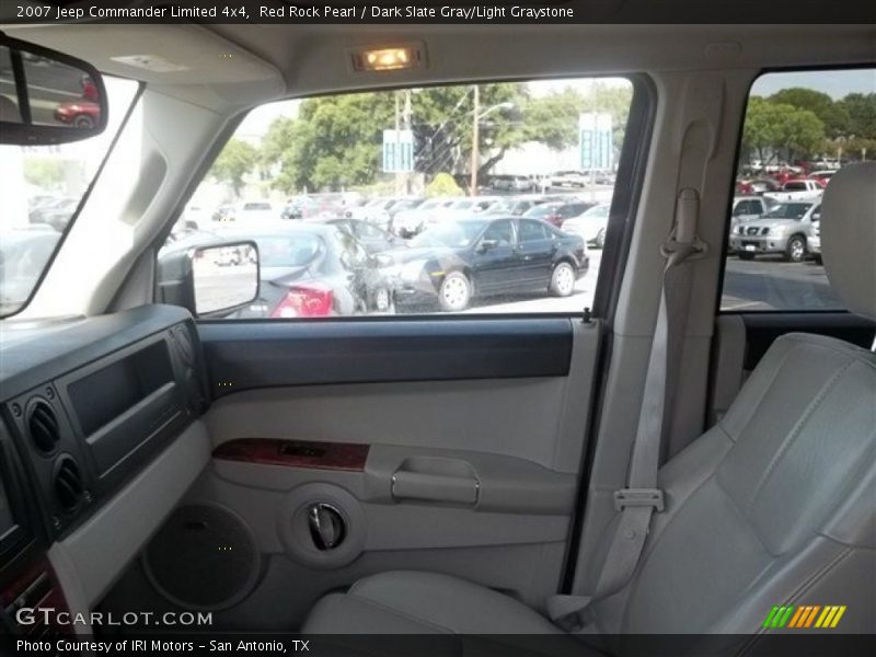 Red Rock Pearl / Dark Slate Gray/Light Graystone 2007 Jeep Commander Limited 4x4