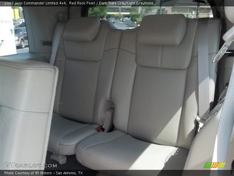 Red Rock Pearl / Dark Slate Gray/Light Graystone 2007 Jeep Commander Limited 4x4