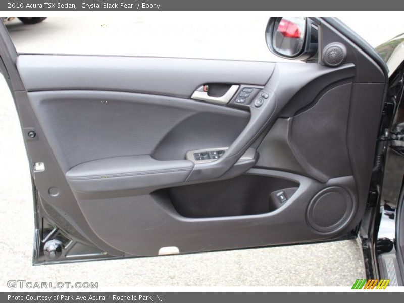 Crystal Black Pearl / Ebony 2010 Acura TSX Sedan