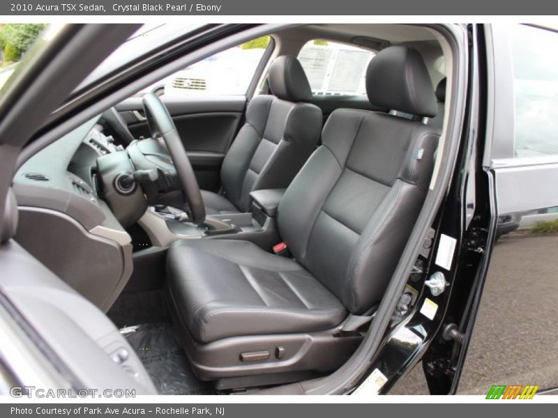 Crystal Black Pearl / Ebony 2010 Acura TSX Sedan