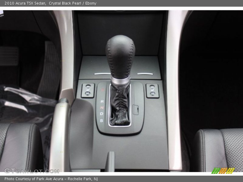 Crystal Black Pearl / Ebony 2010 Acura TSX Sedan