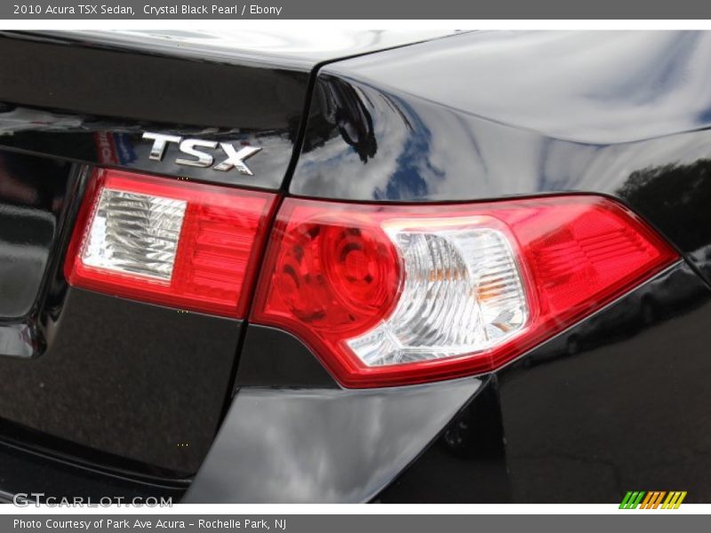 Crystal Black Pearl / Ebony 2010 Acura TSX Sedan