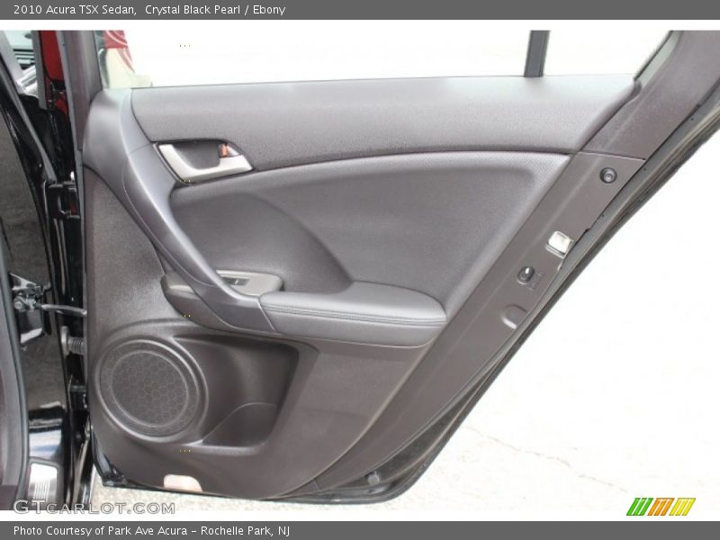 Crystal Black Pearl / Ebony 2010 Acura TSX Sedan