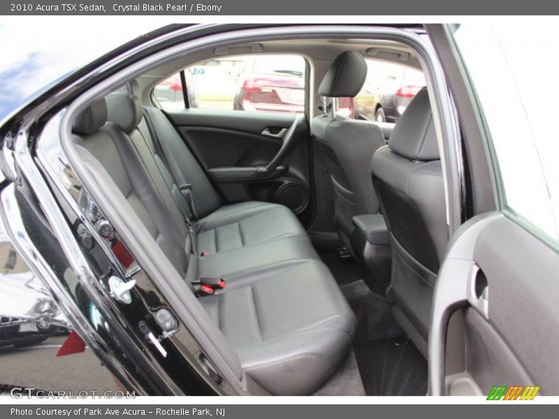 Crystal Black Pearl / Ebony 2010 Acura TSX Sedan