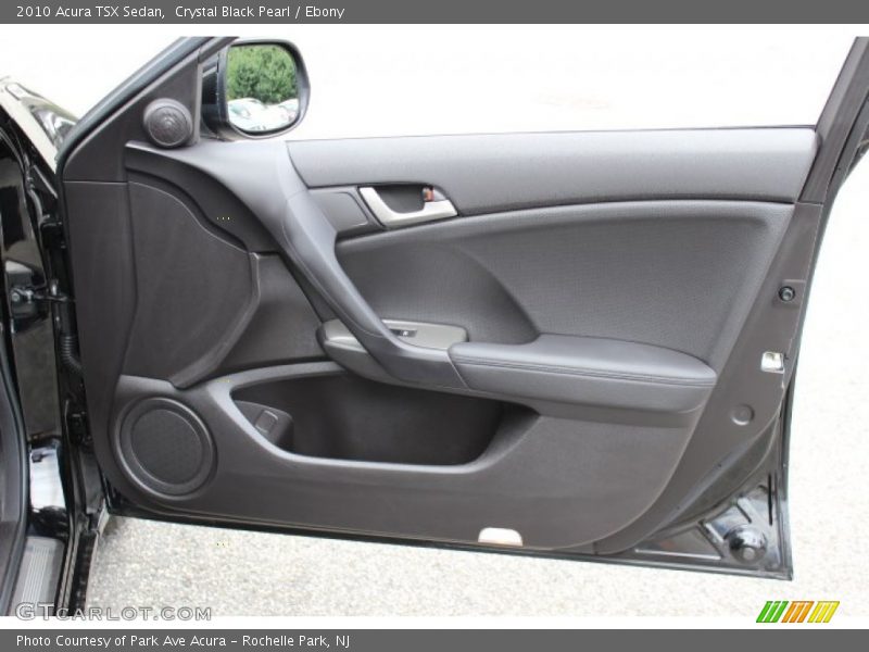 Crystal Black Pearl / Ebony 2010 Acura TSX Sedan