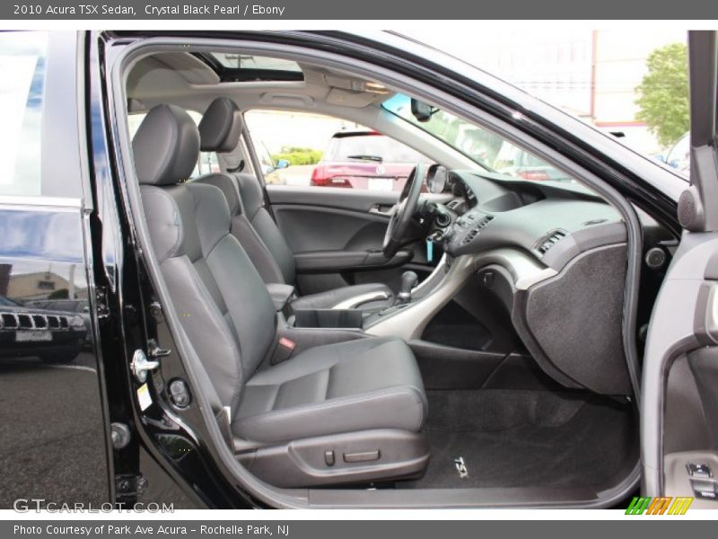 Crystal Black Pearl / Ebony 2010 Acura TSX Sedan
