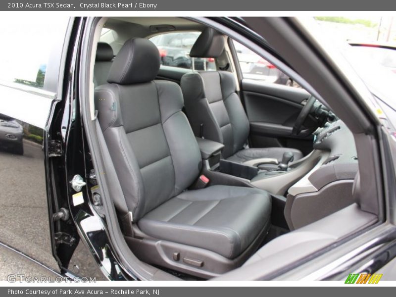 Crystal Black Pearl / Ebony 2010 Acura TSX Sedan