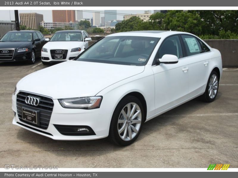 Ibis White / Black 2013 Audi A4 2.0T Sedan
