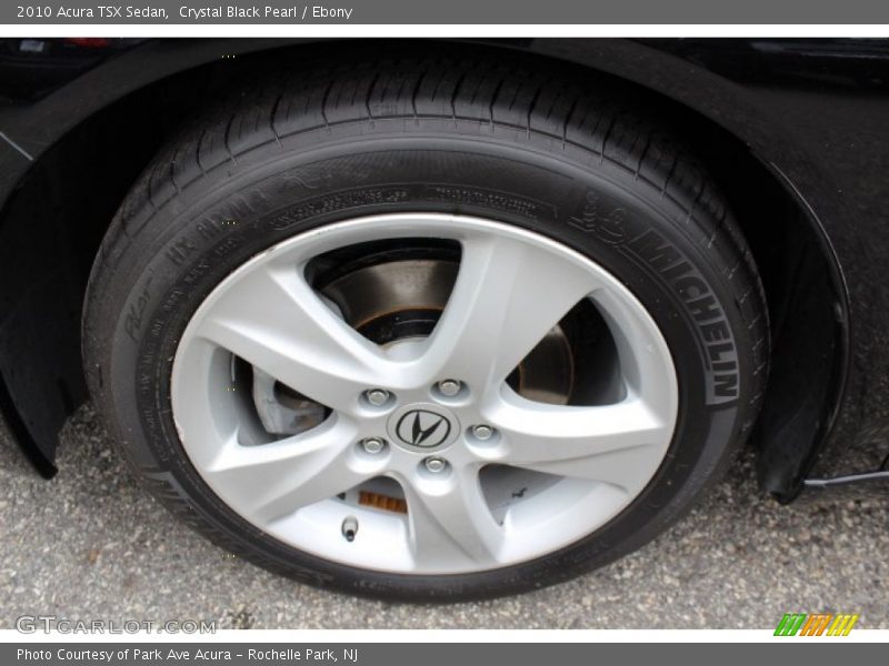 Crystal Black Pearl / Ebony 2010 Acura TSX Sedan