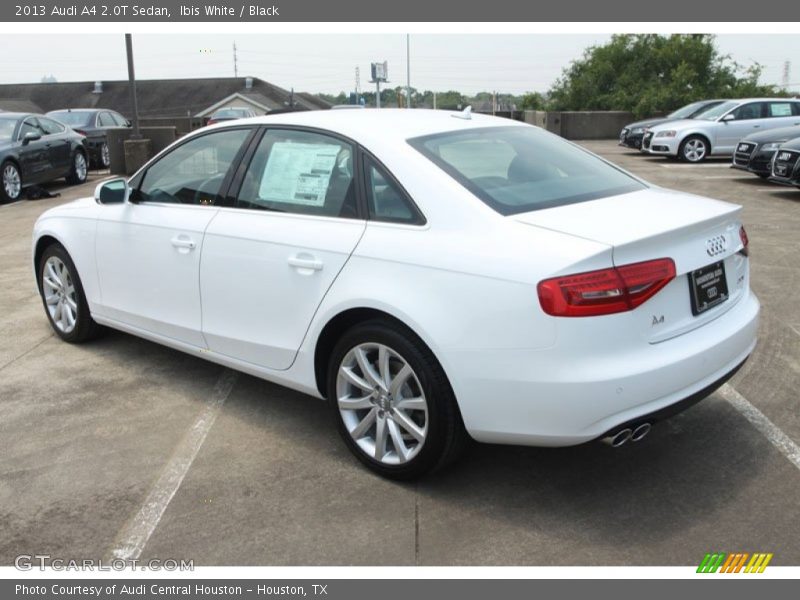 Ibis White / Black 2013 Audi A4 2.0T Sedan