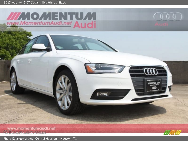 Ibis White / Black 2013 Audi A4 2.0T Sedan