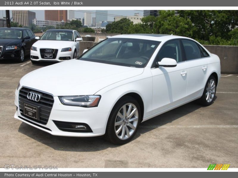 Ibis White / Black 2013 Audi A4 2.0T Sedan