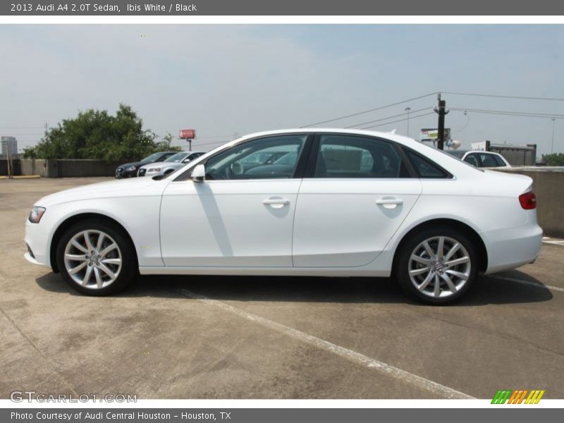 Ibis White / Black 2013 Audi A4 2.0T Sedan