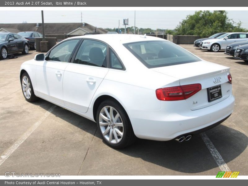 Ibis White / Black 2013 Audi A4 2.0T Sedan