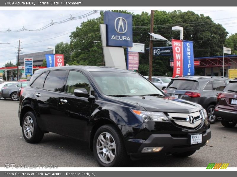 Formal Black / Parchment 2009 Acura MDX