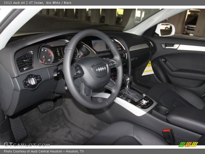 Ibis White / Black 2013 Audi A4 2.0T Sedan