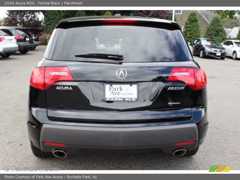 Formal Black / Parchment 2009 Acura MDX