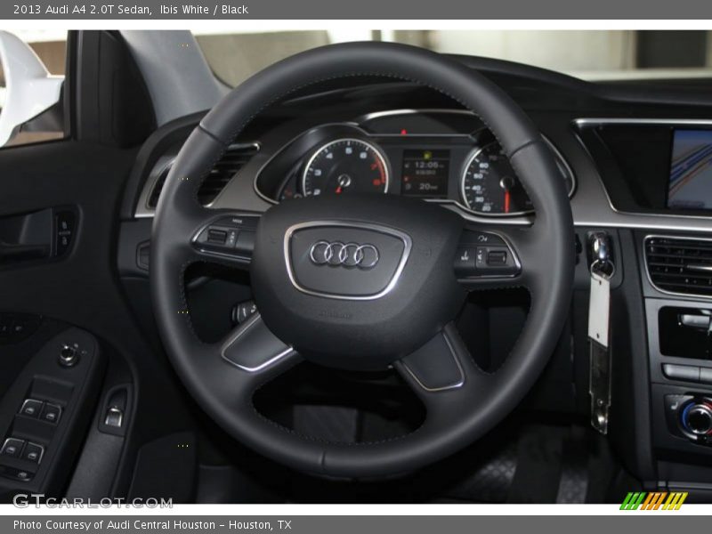 Ibis White / Black 2013 Audi A4 2.0T Sedan
