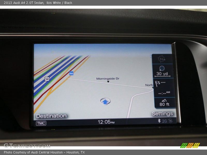 Ibis White / Black 2013 Audi A4 2.0T Sedan