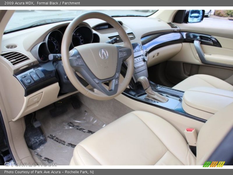 Formal Black / Parchment 2009 Acura MDX