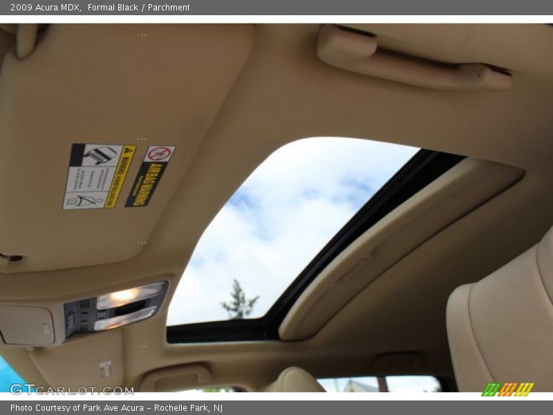 Formal Black / Parchment 2009 Acura MDX