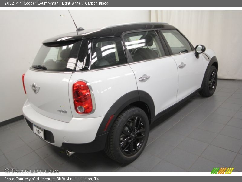Light White / Carbon Black 2012 Mini Cooper Countryman