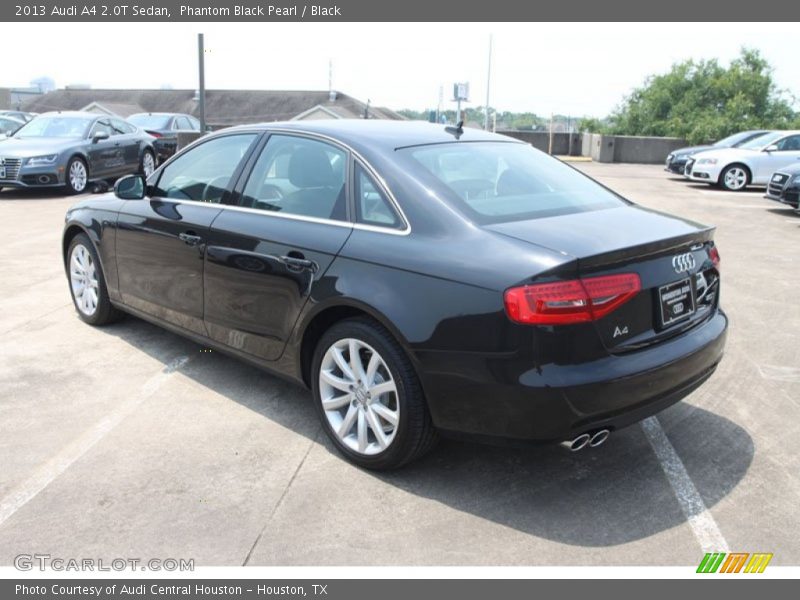 Phantom Black Pearl / Black 2013 Audi A4 2.0T Sedan