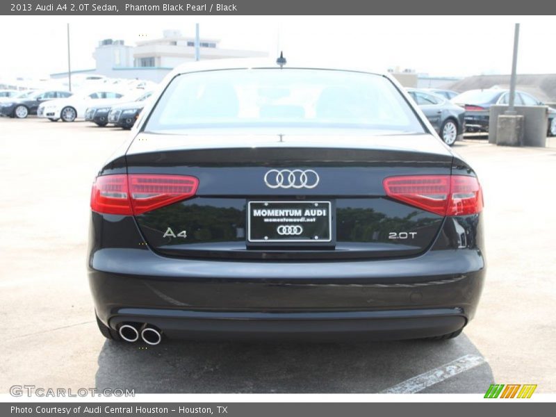 Phantom Black Pearl / Black 2013 Audi A4 2.0T Sedan