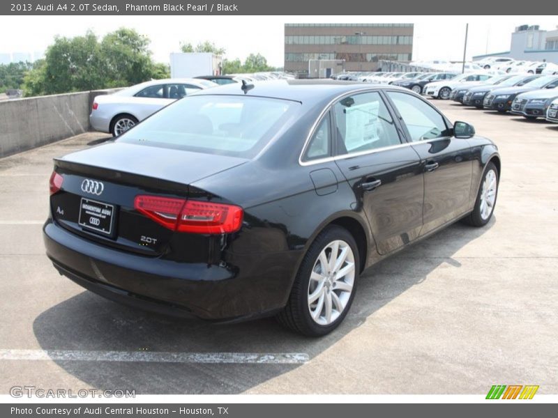 Phantom Black Pearl / Black 2013 Audi A4 2.0T Sedan
