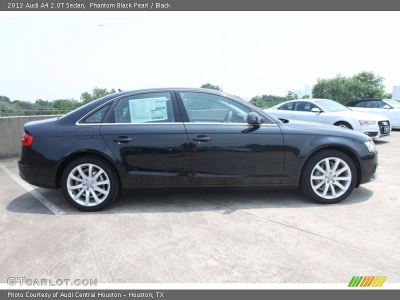 Phantom Black Pearl / Black 2013 Audi A4 2.0T Sedan