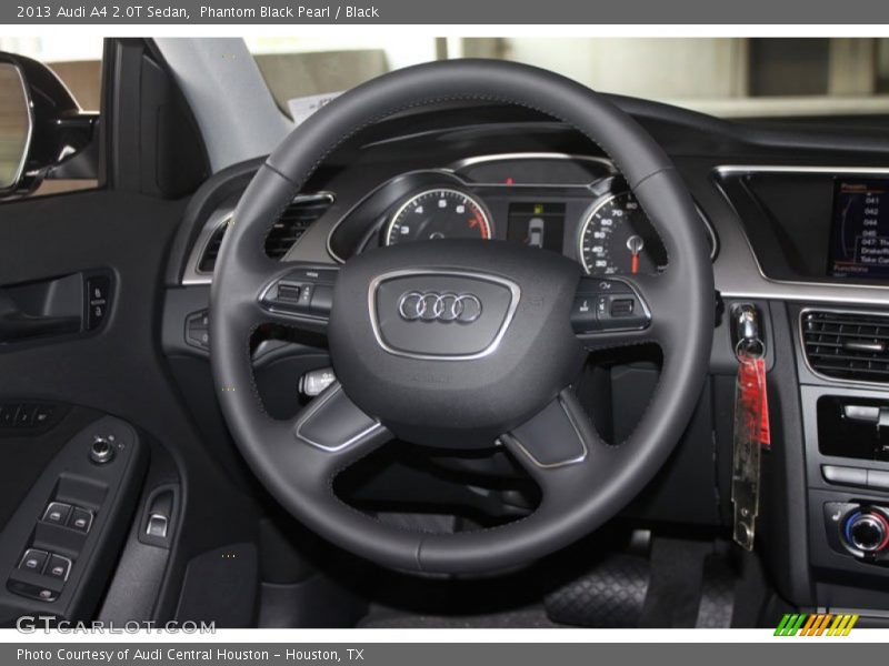 Phantom Black Pearl / Black 2013 Audi A4 2.0T Sedan