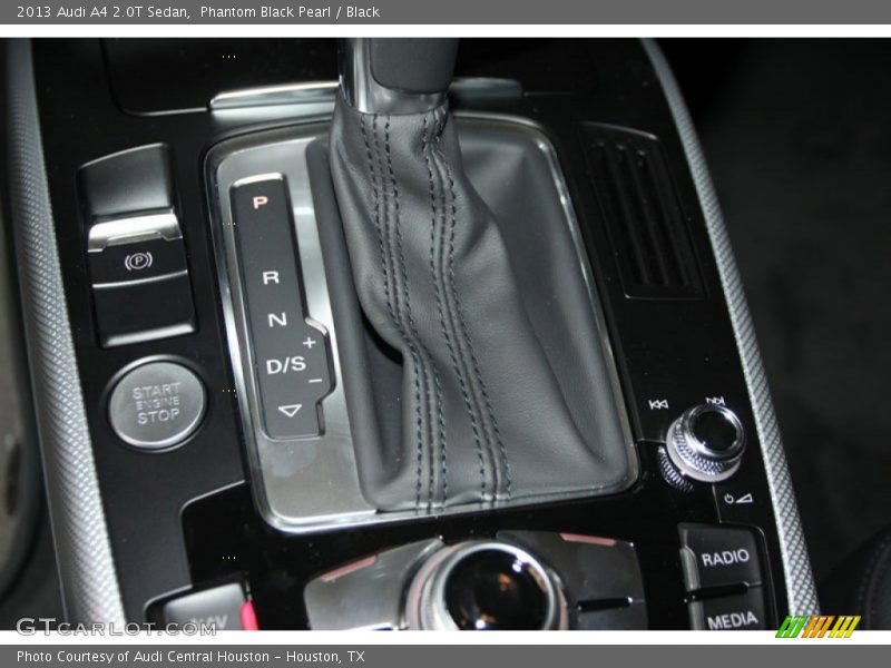 Phantom Black Pearl / Black 2013 Audi A4 2.0T Sedan