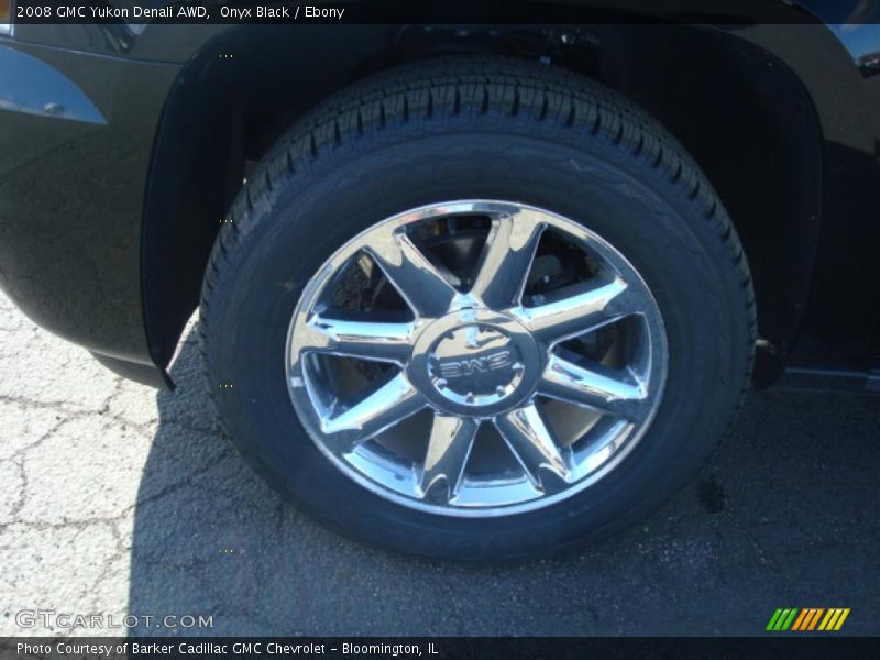 Onyx Black / Ebony 2008 GMC Yukon Denali AWD