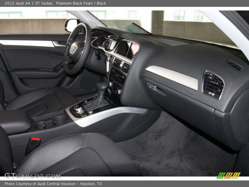Phantom Black Pearl / Black 2013 Audi A4 2.0T Sedan