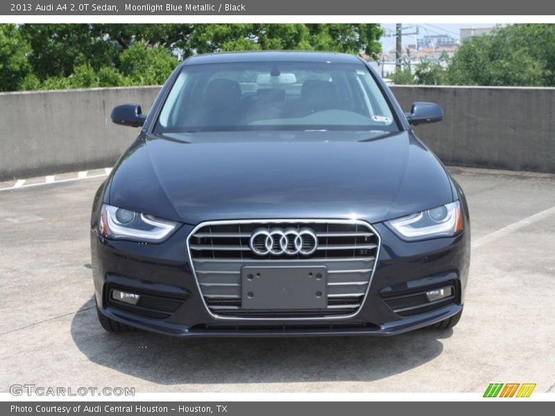 Moonlight Blue Metallic / Black 2013 Audi A4 2.0T Sedan