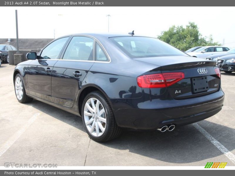Moonlight Blue Metallic / Black 2013 Audi A4 2.0T Sedan