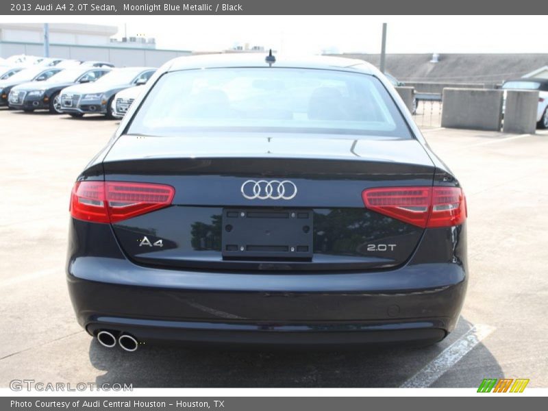 Moonlight Blue Metallic / Black 2013 Audi A4 2.0T Sedan