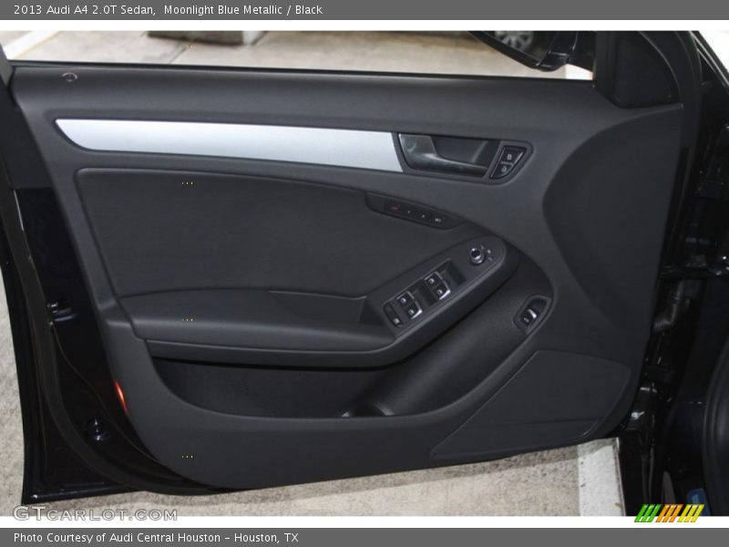 Moonlight Blue Metallic / Black 2013 Audi A4 2.0T Sedan