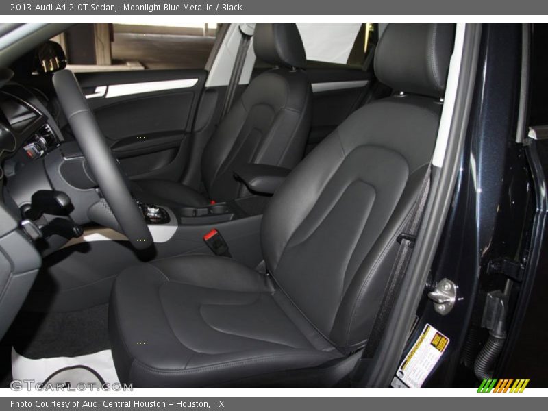 Front Seat of 2013 A4 2.0T Sedan
