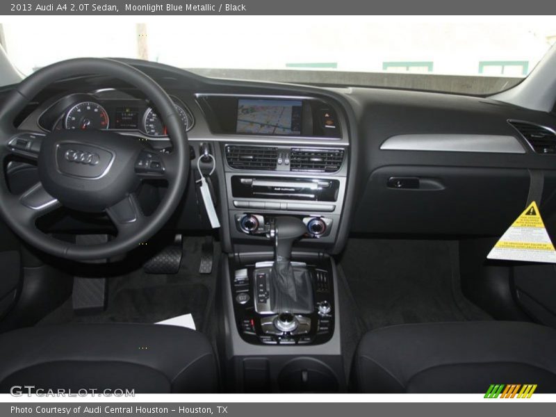 Moonlight Blue Metallic / Black 2013 Audi A4 2.0T Sedan