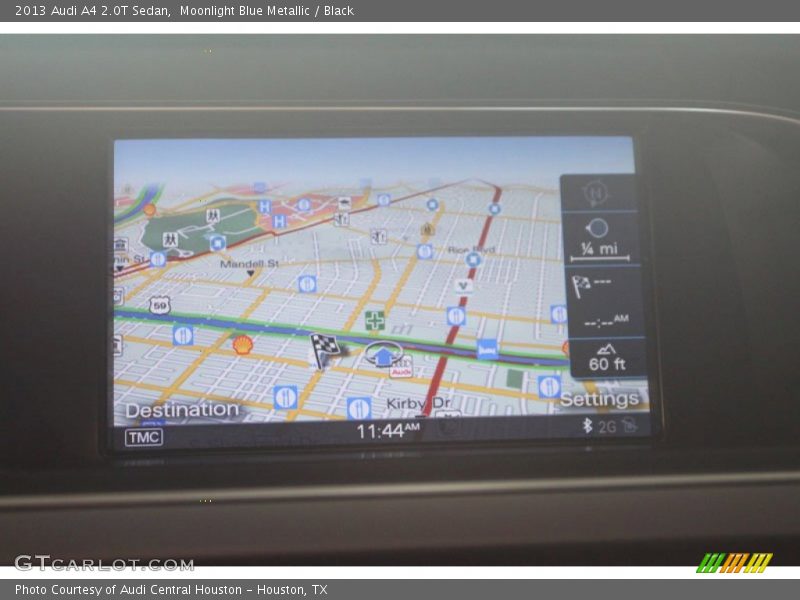 Navigation of 2013 A4 2.0T Sedan