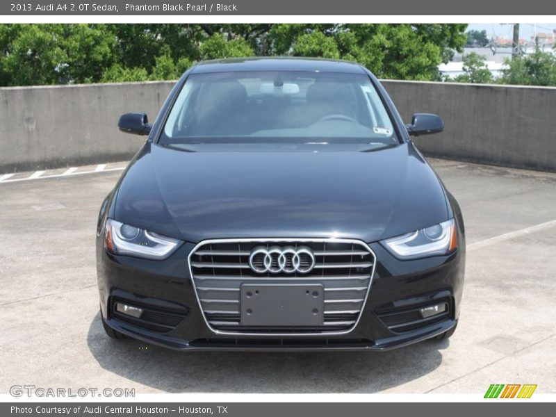 Phantom Black Pearl / Black 2013 Audi A4 2.0T Sedan