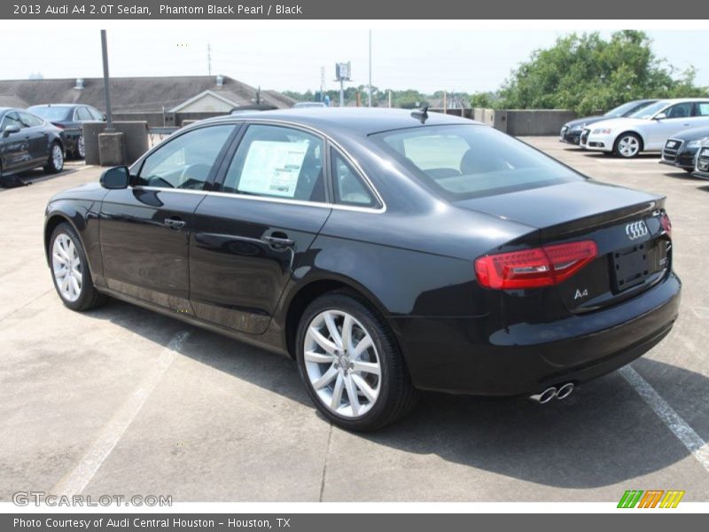 Phantom Black Pearl / Black 2013 Audi A4 2.0T Sedan
