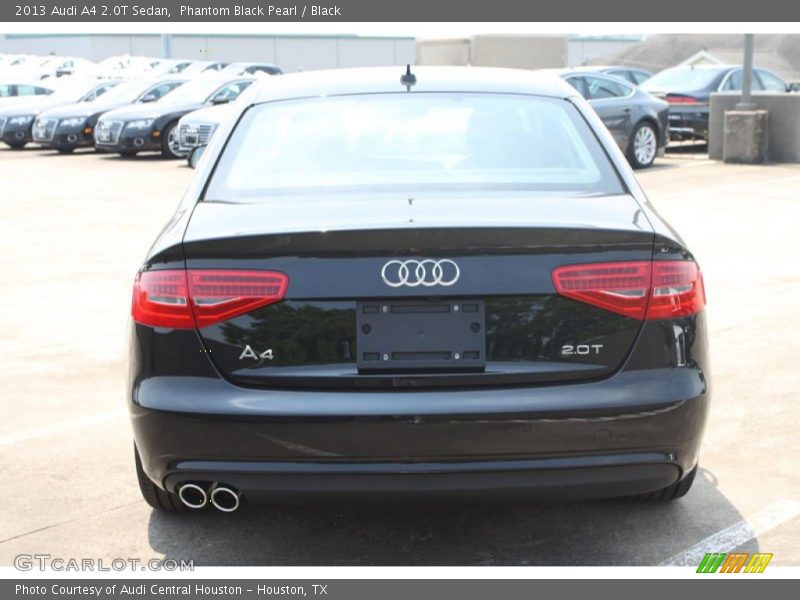 Phantom Black Pearl / Black 2013 Audi A4 2.0T Sedan