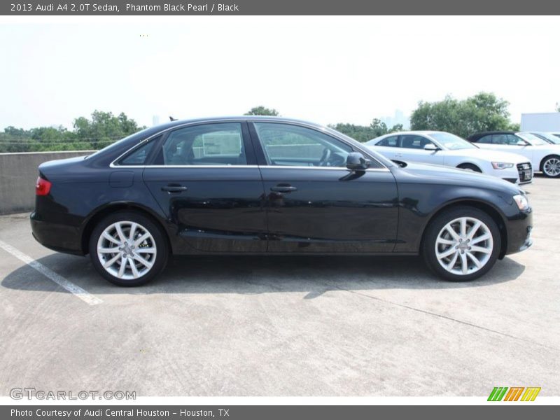 Phantom Black Pearl / Black 2013 Audi A4 2.0T Sedan