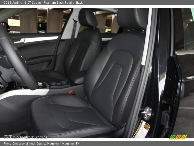 Phantom Black Pearl / Black 2013 Audi A4 2.0T Sedan