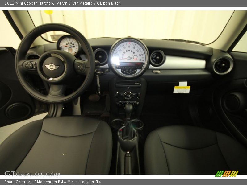 Velvet Silver Metallic / Carbon Black 2012 Mini Cooper Hardtop