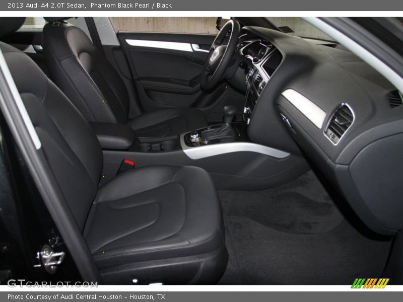 Phantom Black Pearl / Black 2013 Audi A4 2.0T Sedan