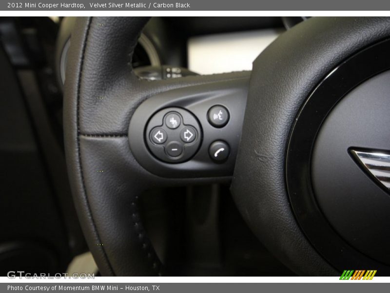 Velvet Silver Metallic / Carbon Black 2012 Mini Cooper Hardtop